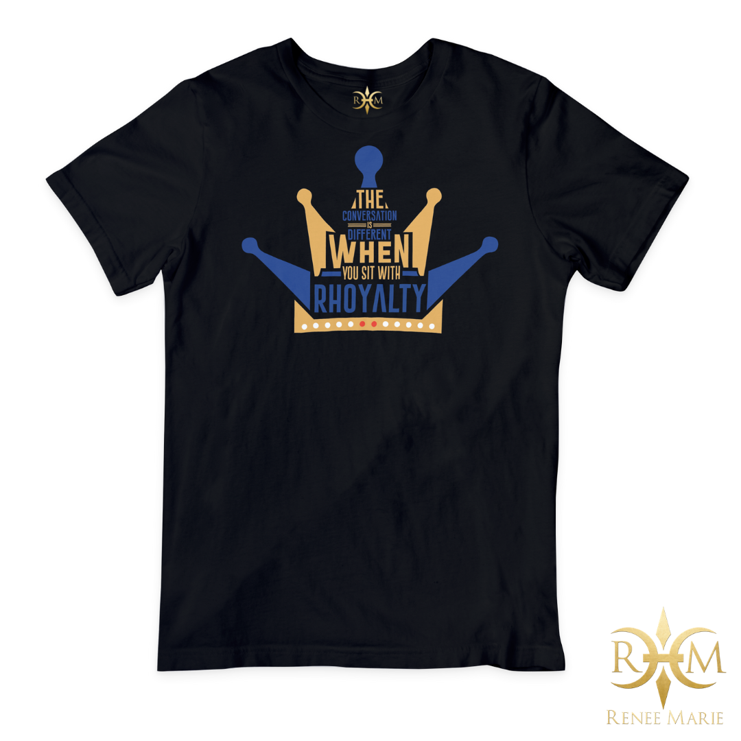 ΣΓΡ Sit With RHOyalty Crown T-Shirt (Unisex)