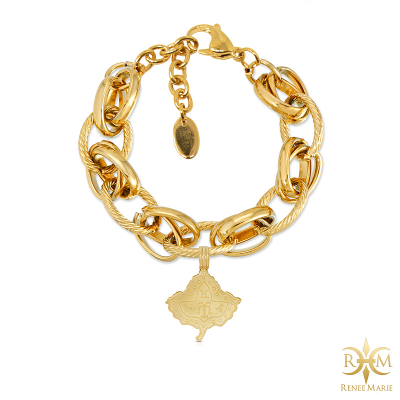 AKA "Classic Gold" Stainless Steel Bracelet