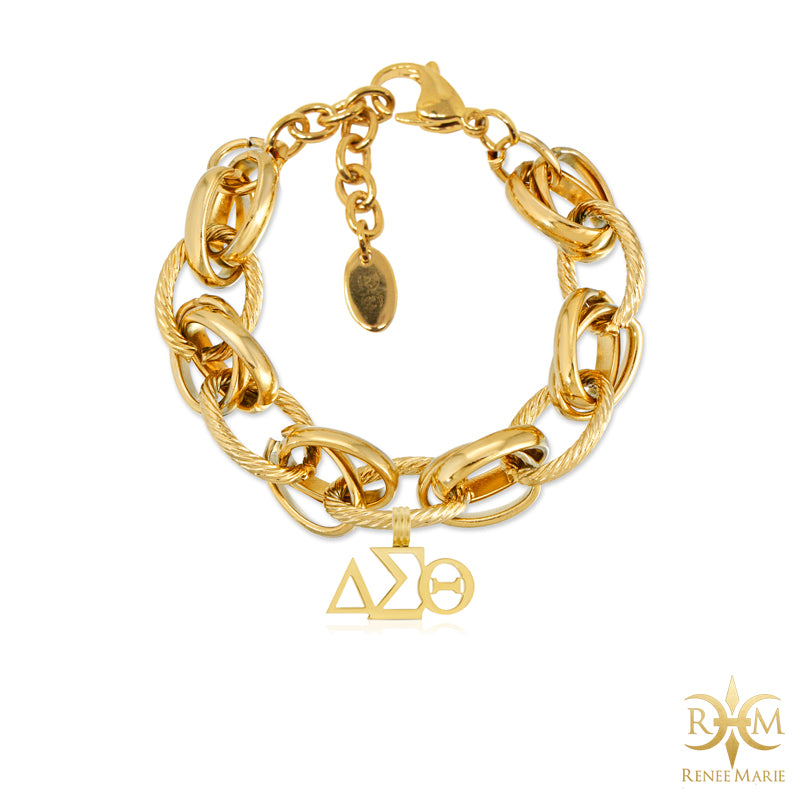 DST "Classic Gold" Stainless Steel Bracelet