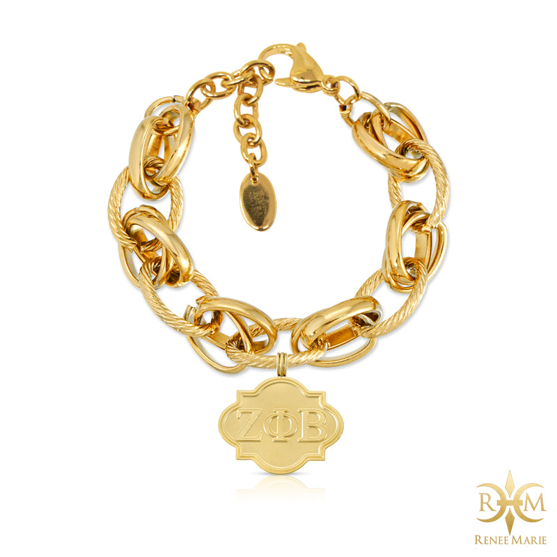 ZΦB "Classic Gold" Stainless Steel Bracelet