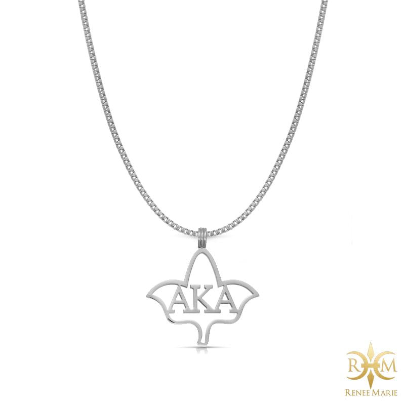 AKA Hollow Ivy Symbols Pendant with Chain