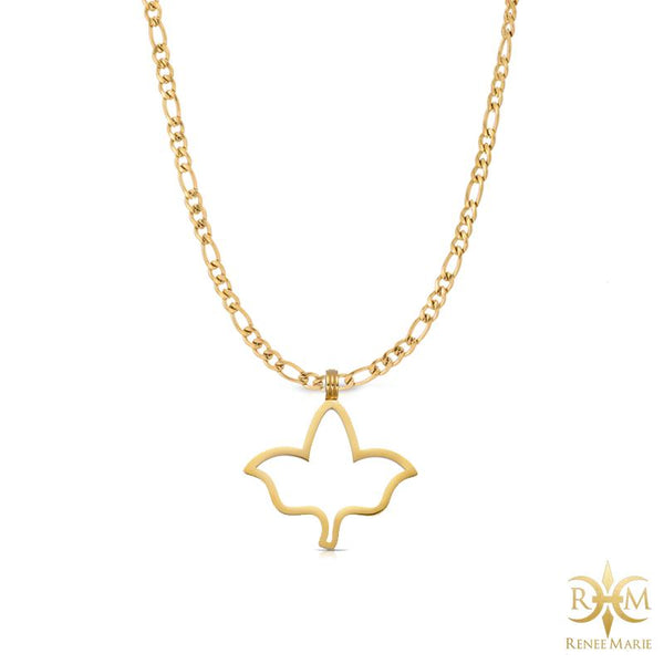 AKA Hollow Ivy Pendant with Chain