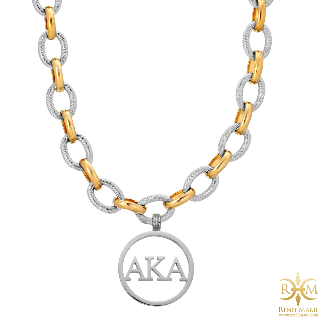 AKA "Classic Fusion" Stainless Steel Necklace