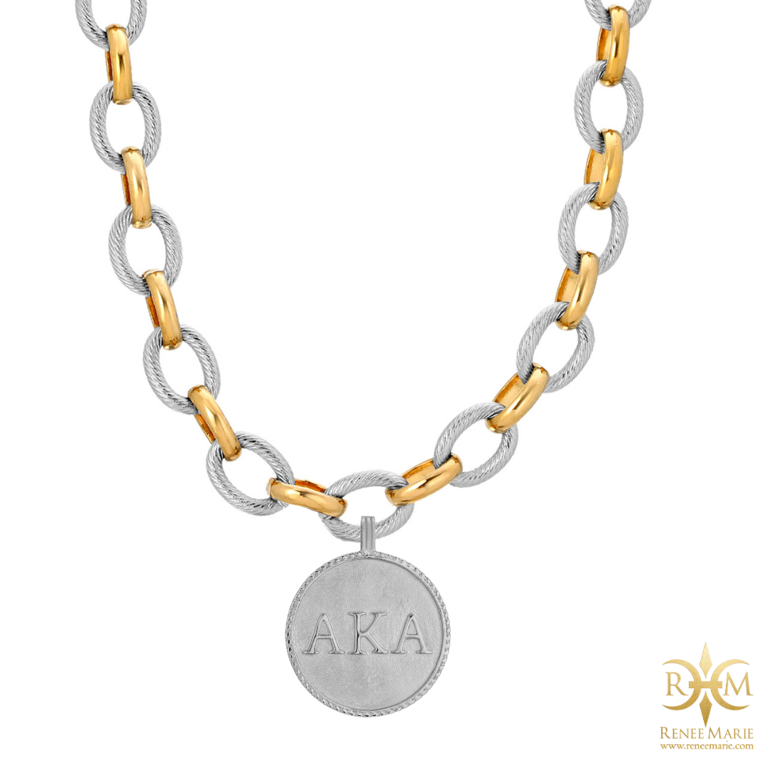 AKA "Classic Fusion" Stainless Steel Necklace