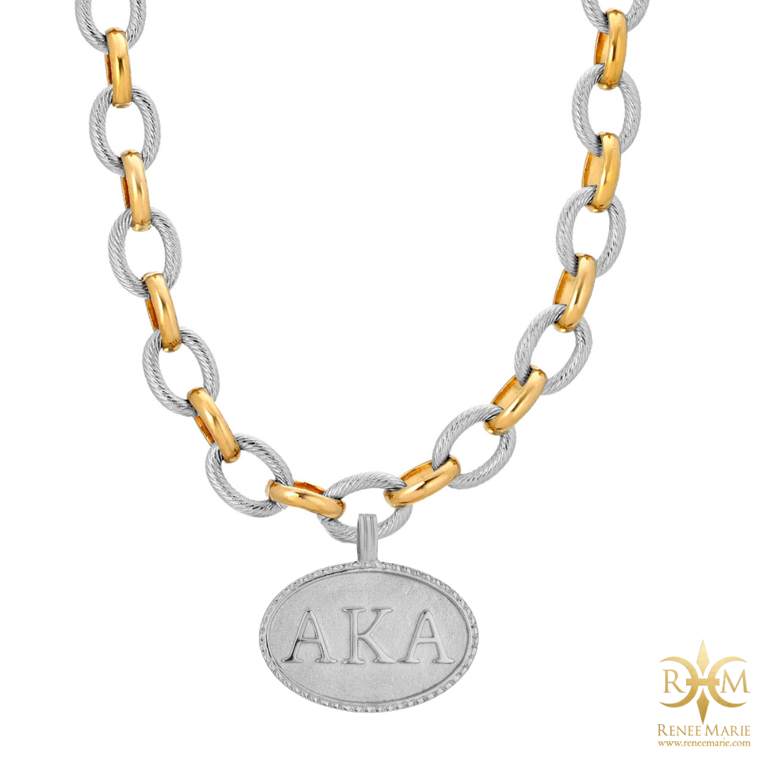 AKA "Classic Fusion" Stainless Steel Necklace