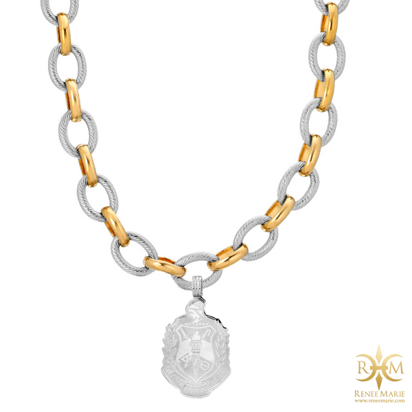 DST "Classic Fusion" Stainless Steel Necklace