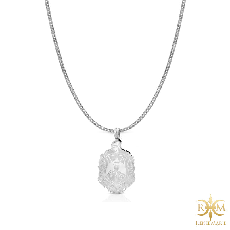 DST Shield Pendant with Chain