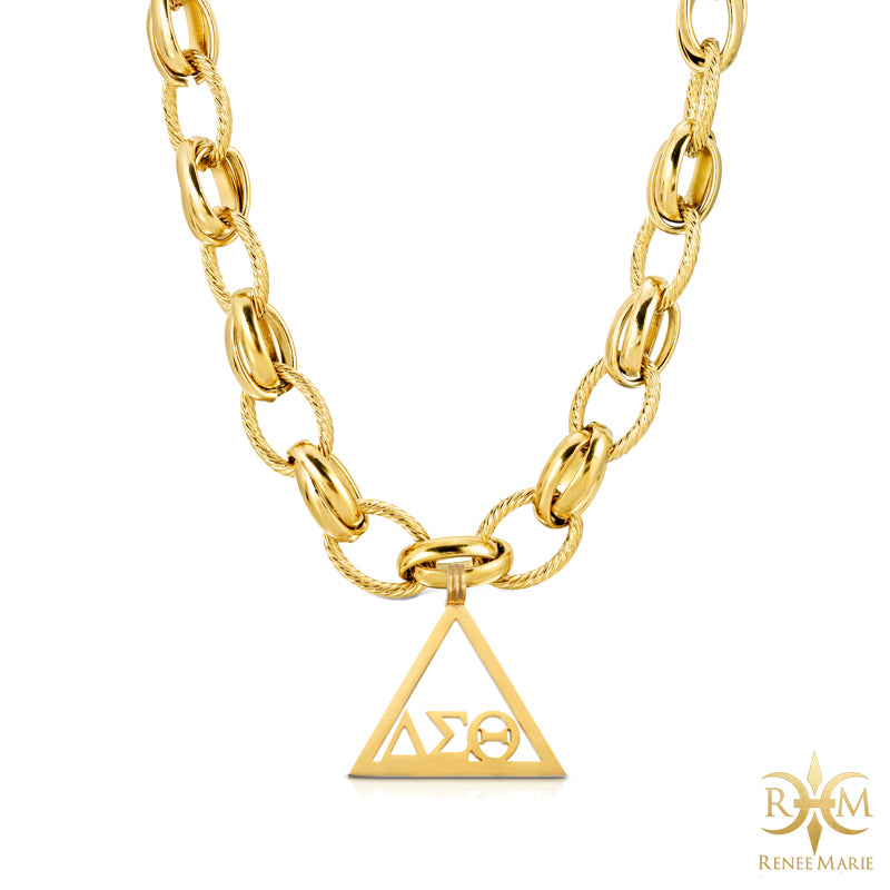 DST "Classic Gold" Stainless Steel Necklace