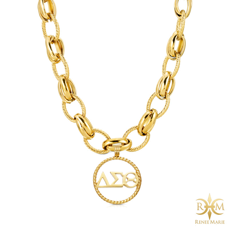 DST "Classic Gold" Stainless Steel Necklace