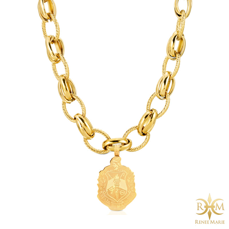 DST "Classic Gold" Stainless Steel Necklace