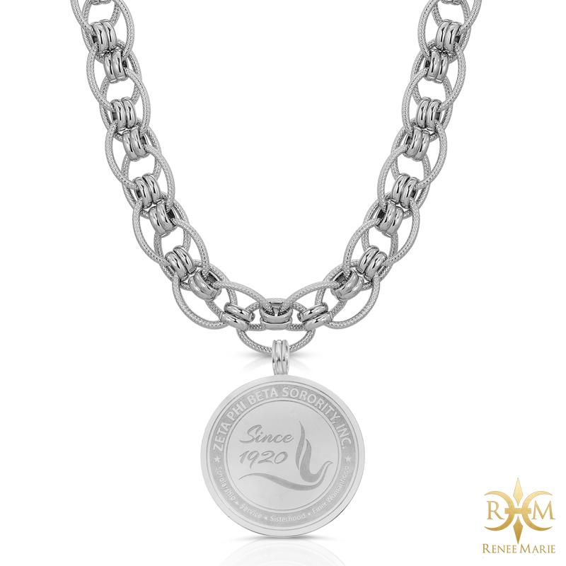 ZΦB "Jazz" Stainless Steel Necklace