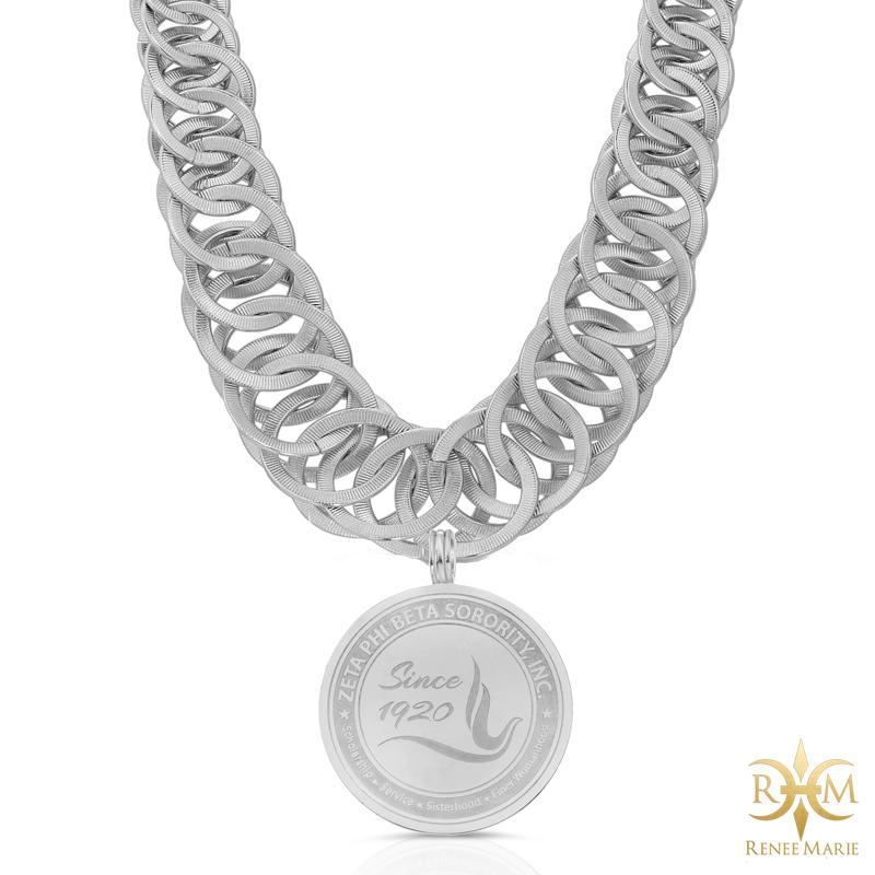 ZΦB "Pop" Stainless Steel Necklace