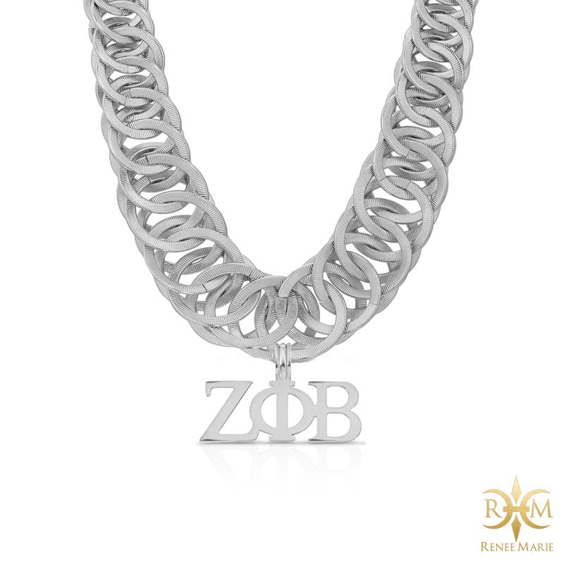 ZΦB "Pop" Stainless Steel Necklace
