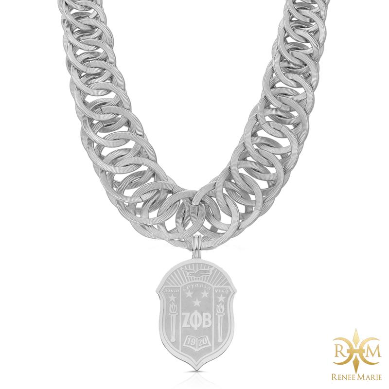 ZΦB "Pop" Stainless Steel Necklace