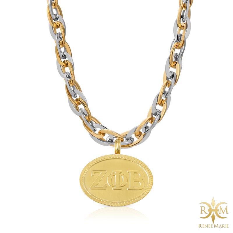 ZΦB "Techno Fusion" Stainless Steel Necklace