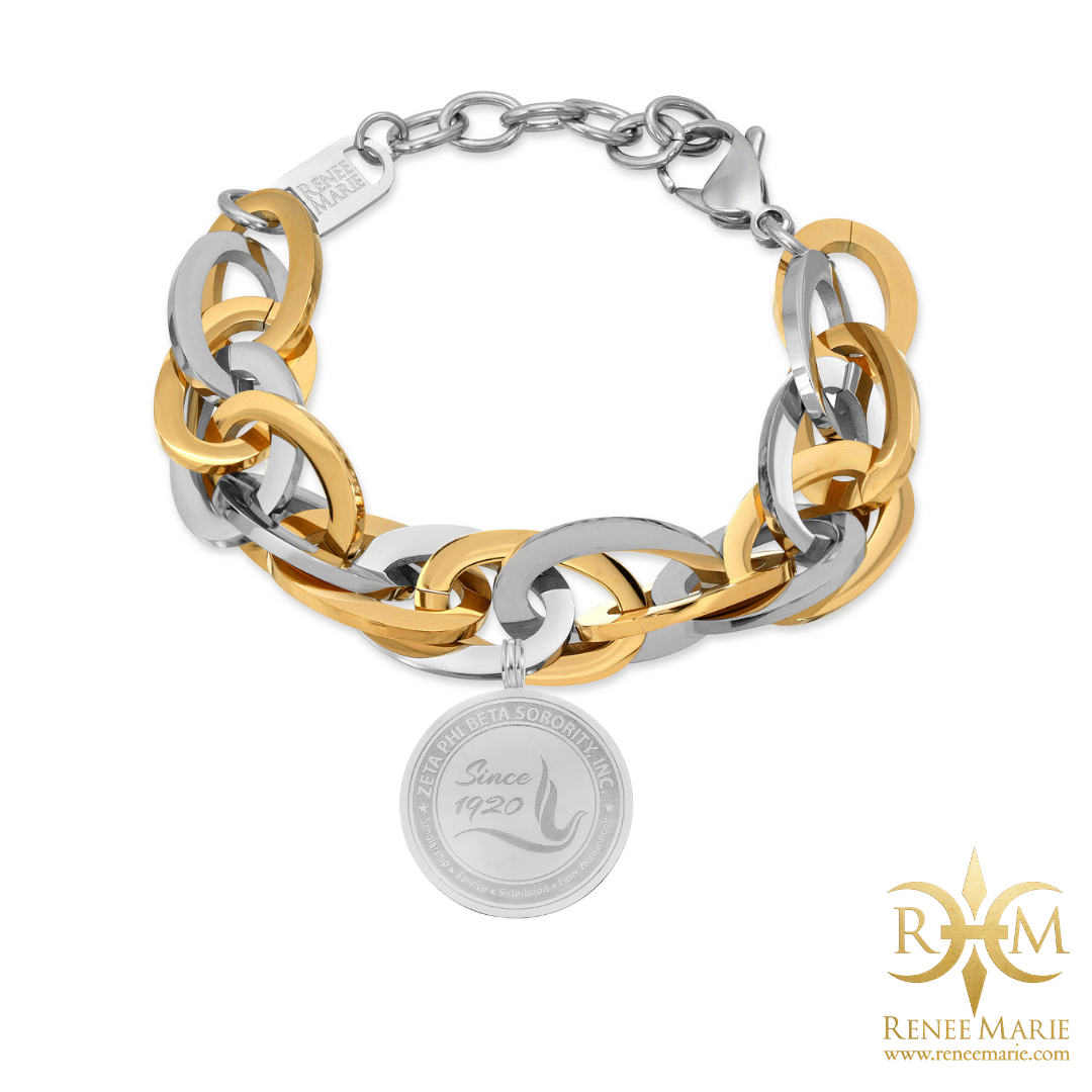 ZΦB "Techno Fusion" Stainless Steel Bracelet
