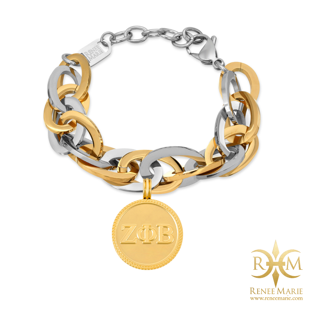 ZΦB "Techno Fusion" Stainless Steel Bracelet