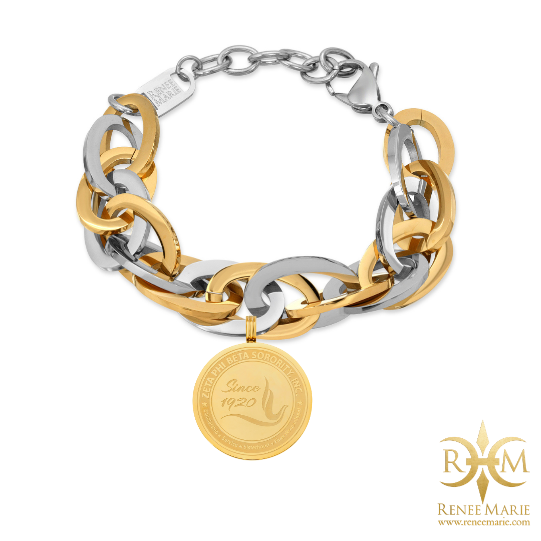ZΦB "Techno Fusion" Stainless Steel Bracelet