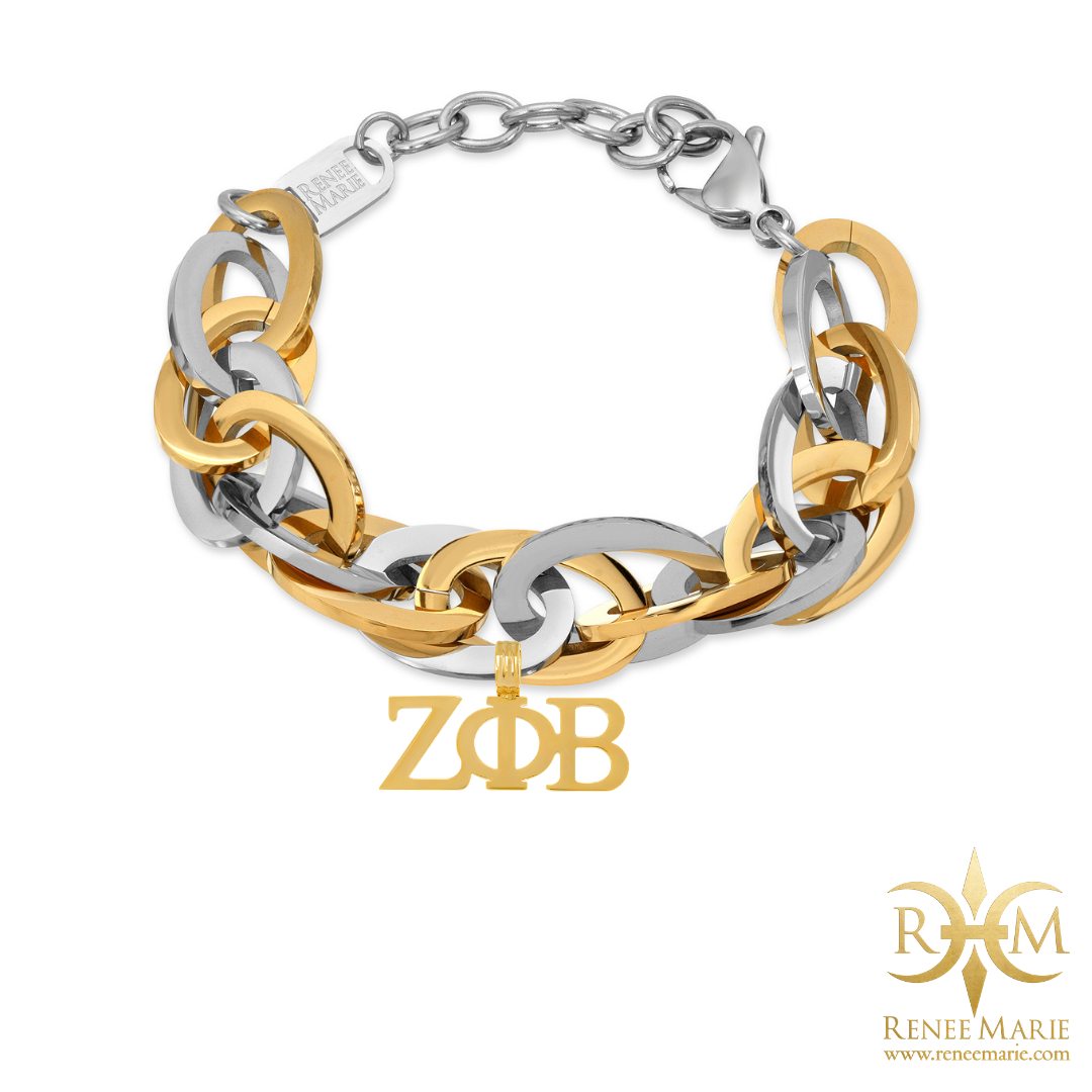 ZΦB "Techno Fusion" Stainless Steel Bracelet