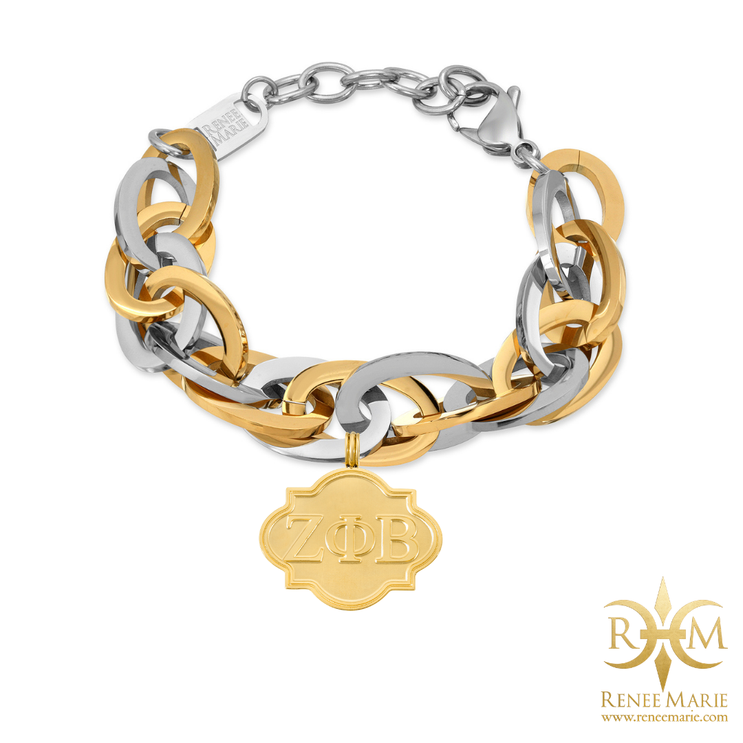 ZΦB "Techno Fusion" Stainless Steel Bracelet