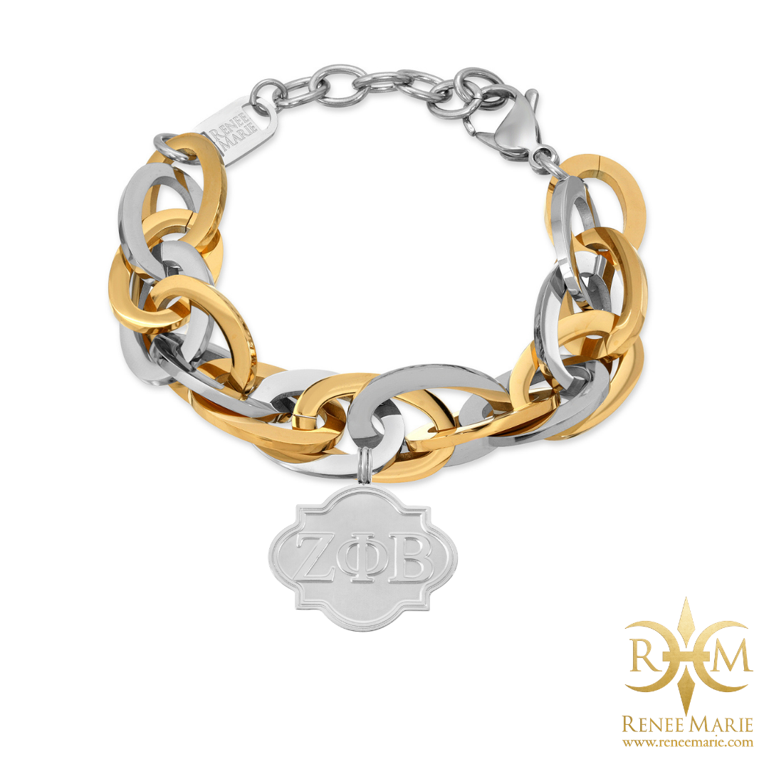 ZΦB "Techno Fusion" Stainless Steel Bracelet