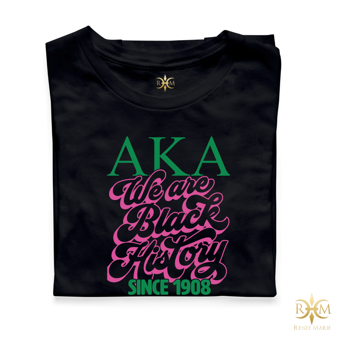 AKA We Are Black History T-Shirt (UNISEX)
