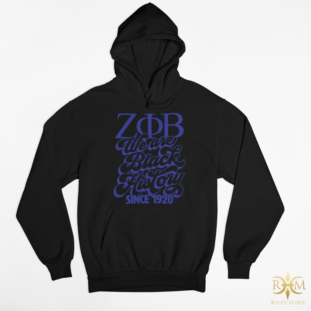 ZΦB We Are Black History Hoodie