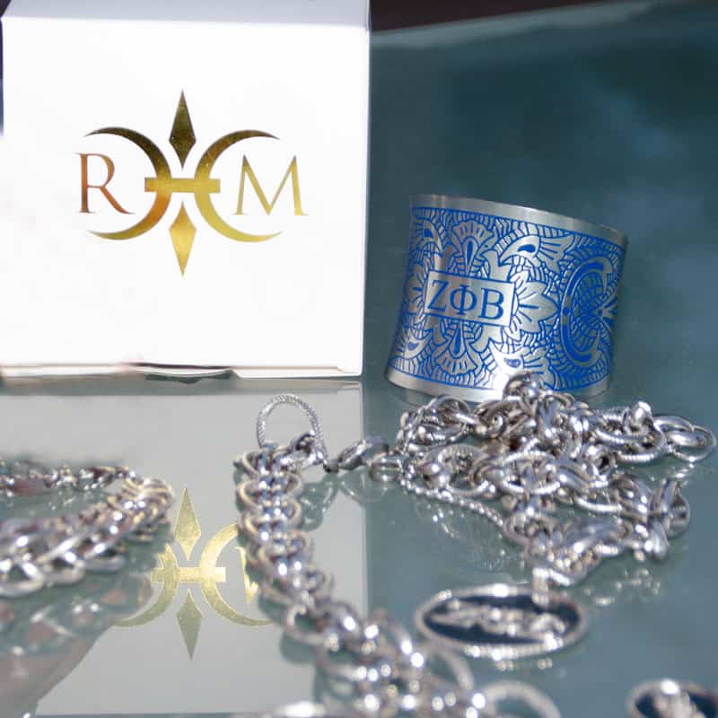 ZΦB Ink Cuff Bracelet