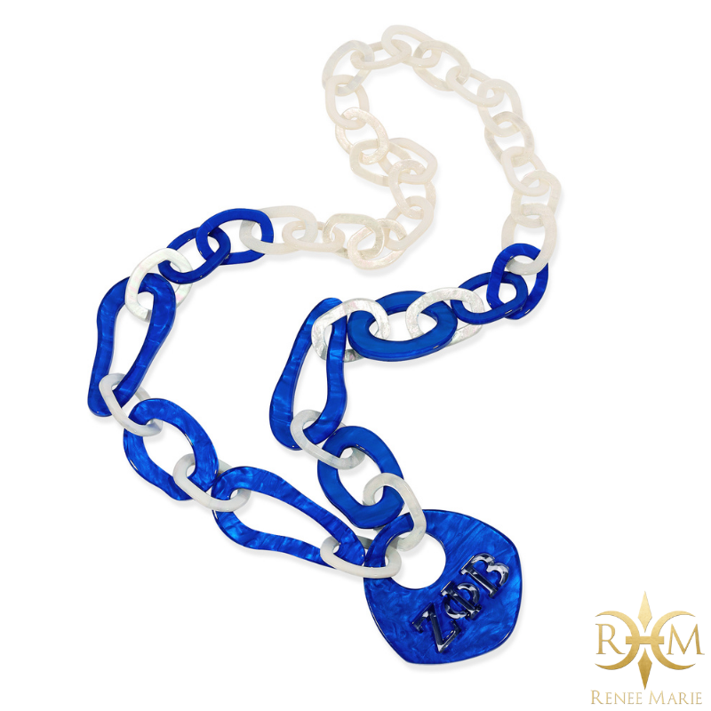 ZΦB Zuri Acrylic Necklace & Earrings Set