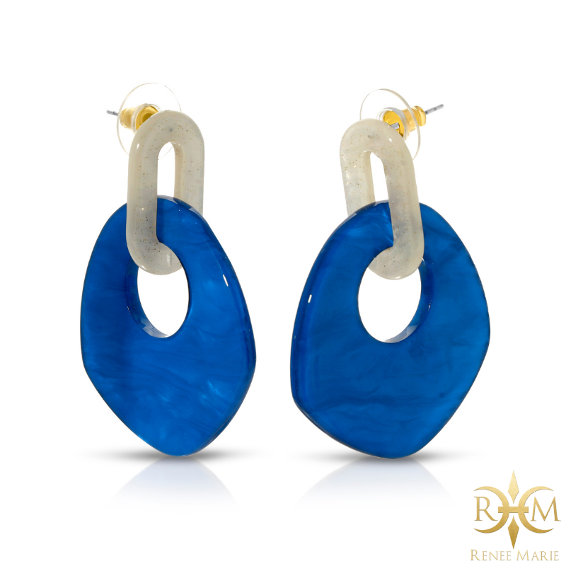 ZΦB Zuri Acrylic Necklace & Earrings Set