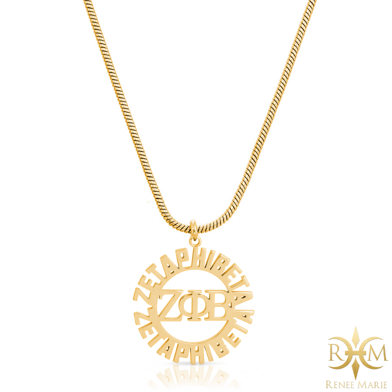 ZΦB "Lauren" Stainless Steel Long Necklace