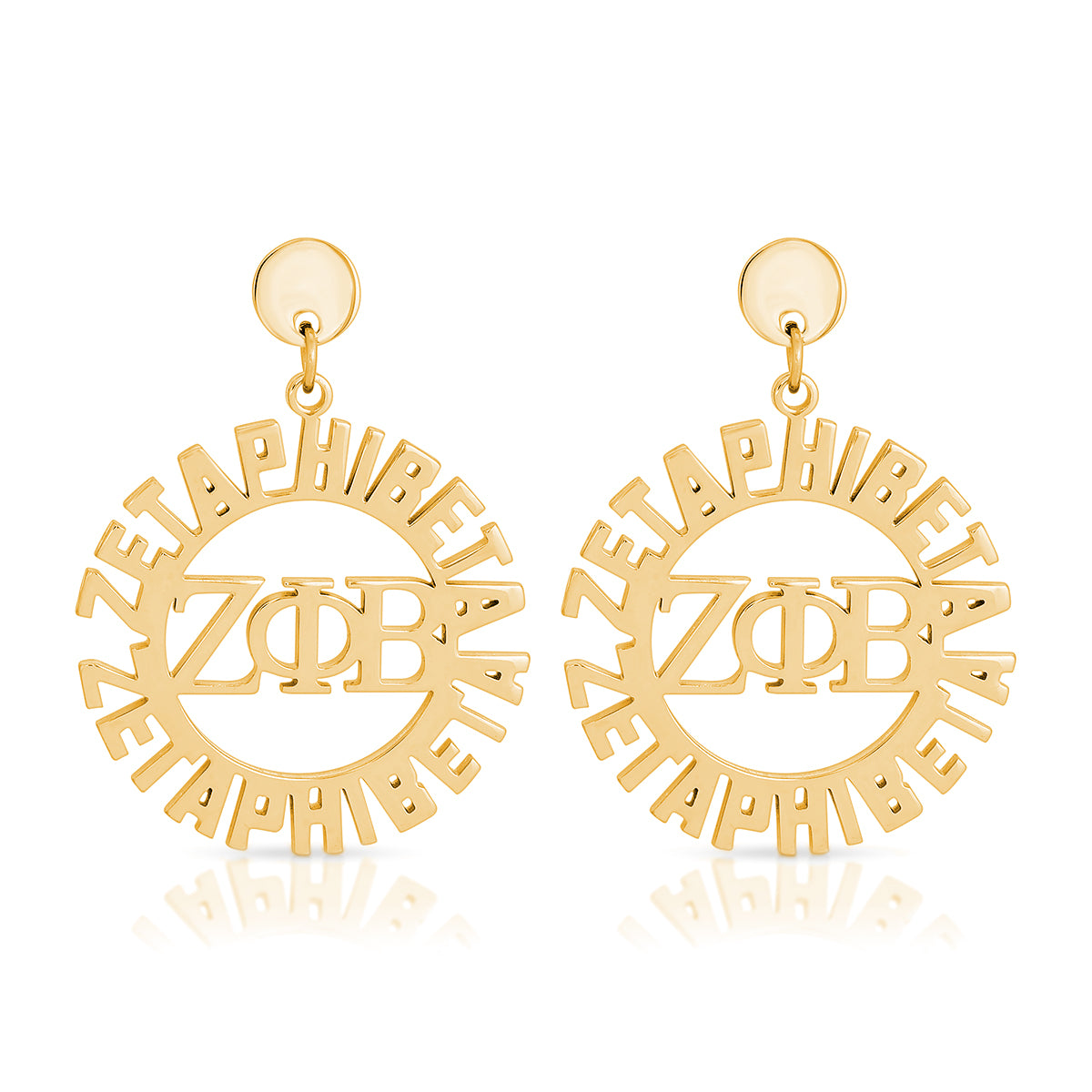 ZΦB "Lauren" Stainless Steel Earrings